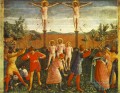 Saint Cosmas And Saint Damian Crucixed And Stoned Renaissance Fra Angelico